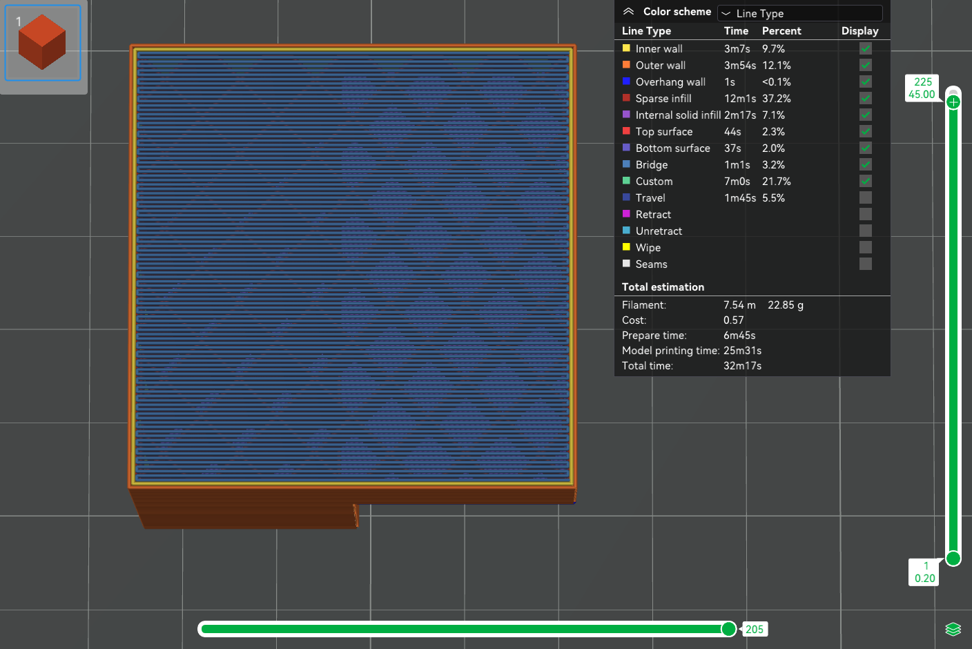 Bridge settings | Bambu Lab Wiki