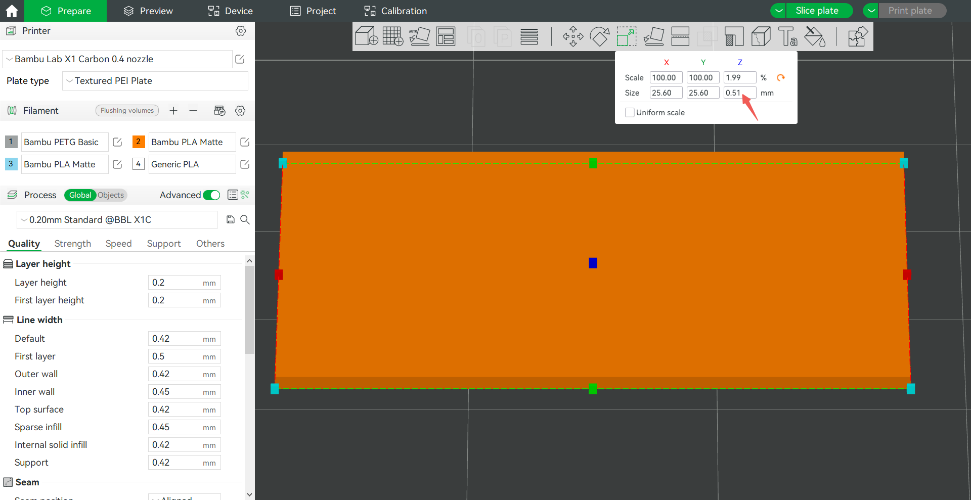 Layer height | Bambu Lab Wiki