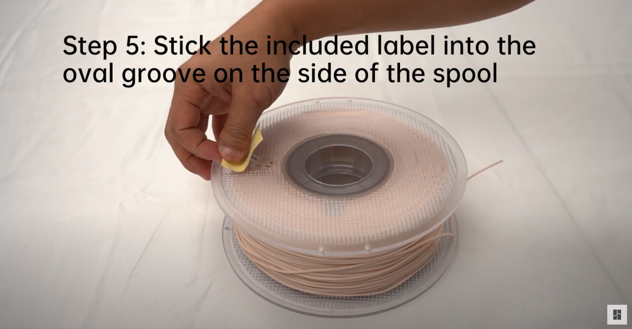 Refill Filament With Bambu Reusable Spool Refill Bambu Lab Wiki