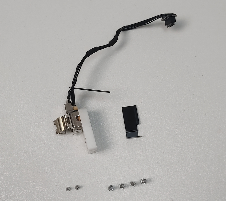 Left hotend heating assembly