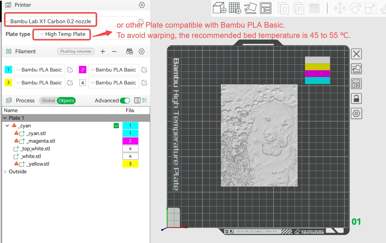 2D Lithophane Artwork Watcher For Bambu Lab Lithophane Frame by  StatusD112 - MakerWorld