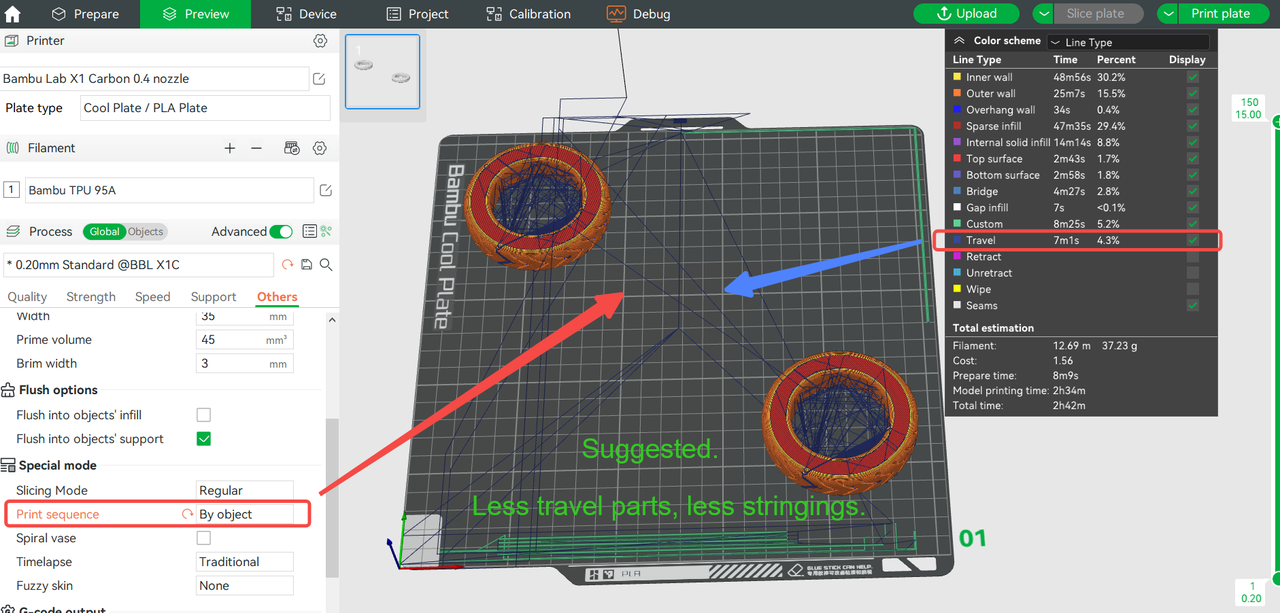 Procedure and 3mf file for drying filament with the X1 Series printer  heatbed