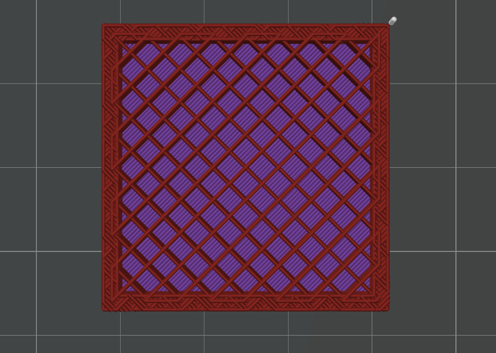 The internal texture is the same as Zig Zag