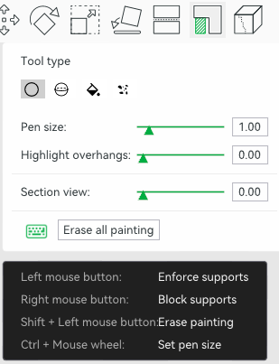 Support Painting Guide